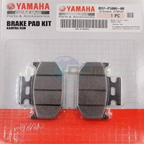 Brake Pad Rear Yamaha - B97F58060000