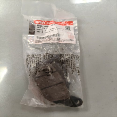 Break Pad Rear Suzuki Old - 6910034891000