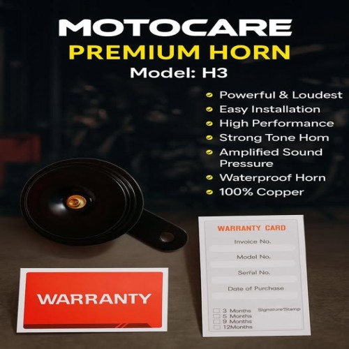 Motocare H3 Pip Horn